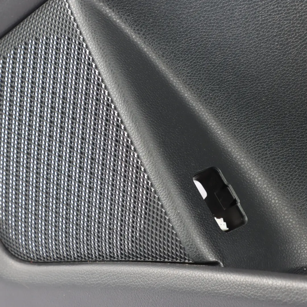 Mercedes X156 Front Door Card Cover Trim Panel Right O/S Leather Black