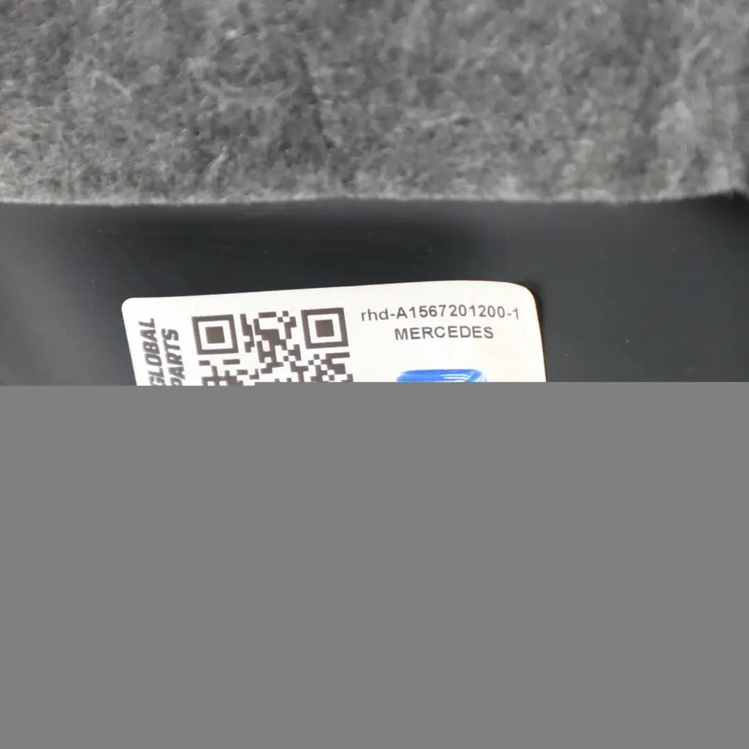 Mercedes X156 Front Door Card Cover Trim Panel Right O/S Leather Black