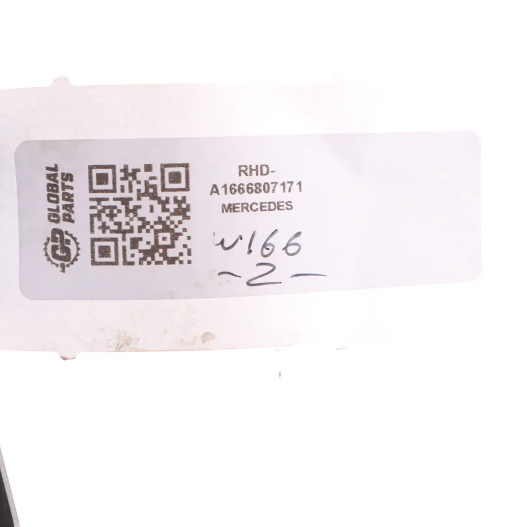 Mercedes GLE W166 C292 Dashboard Trim Cover Right O/S Aluminium A1666807171