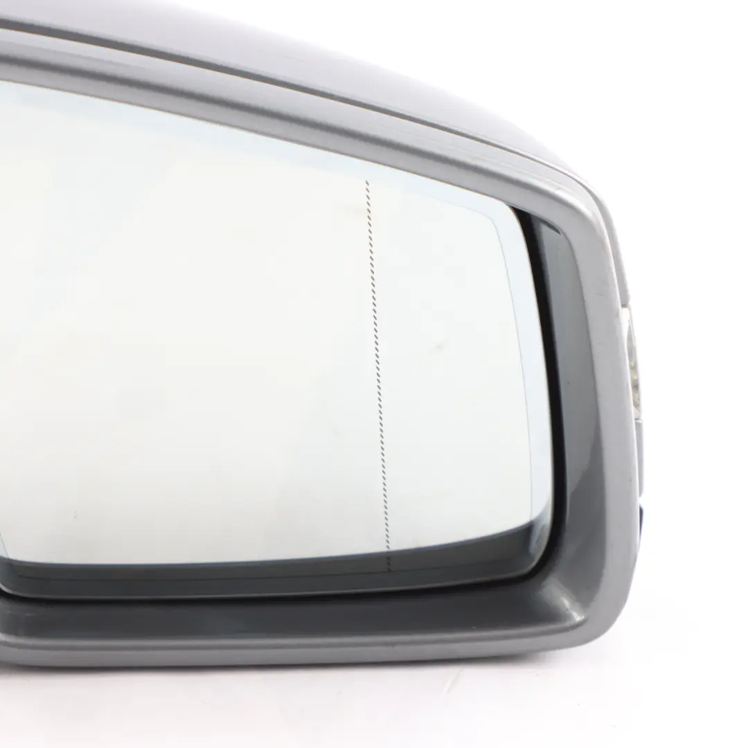 Mercedes ML W166 Wing Mirror Left N/S Power Fold Auto Dim Palladium Silver - 792