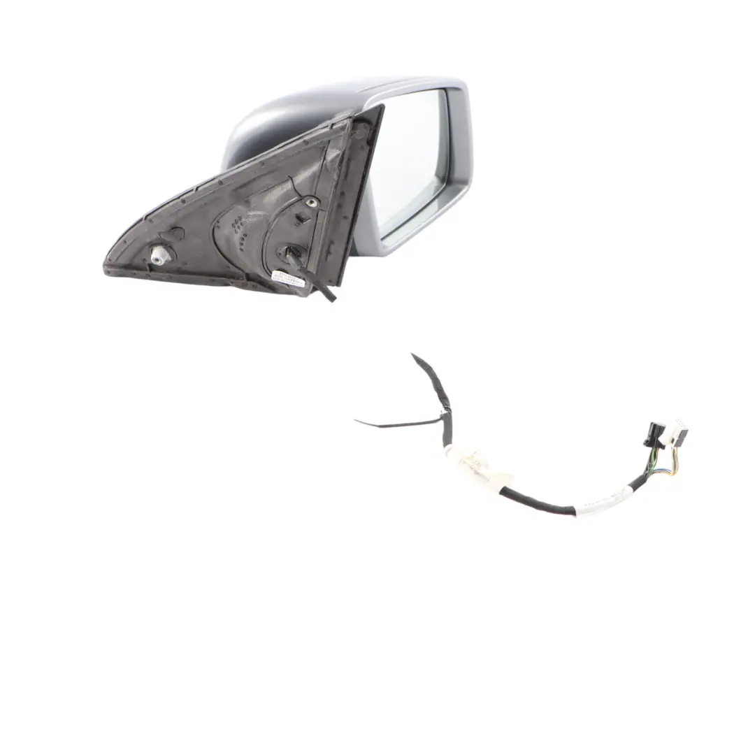 Mercedes ML W166 Wing Mirror Left N/S Power Fold Auto Dim Palladium Silver - 792