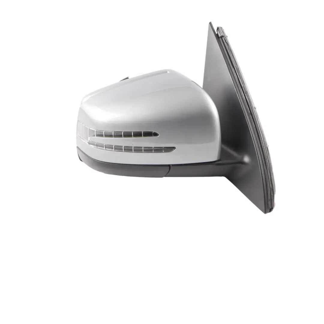 Mercedes ML W166 Wing Mirror Left N/S Power Fold Auto Dim Palladium Silver - 792