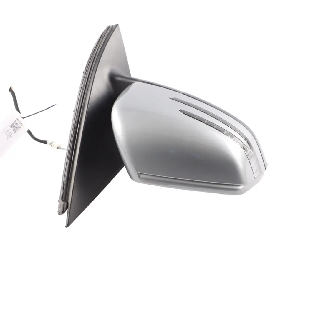 Mercedes ML W166 Wing Mirror Left N/S Power Fold Auto Dim Palladium Silver - 792