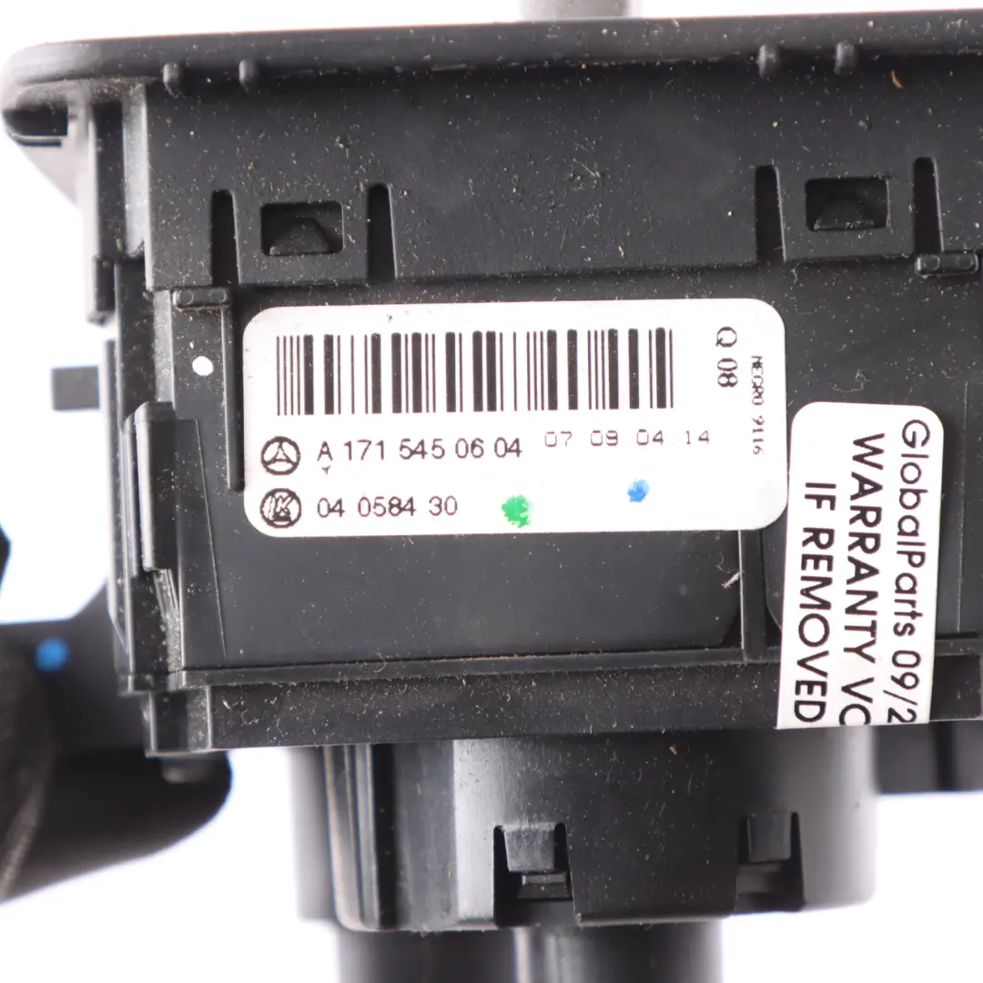 Mercedes R171 Headlight Switch Unit Light Control Panel A1715450604