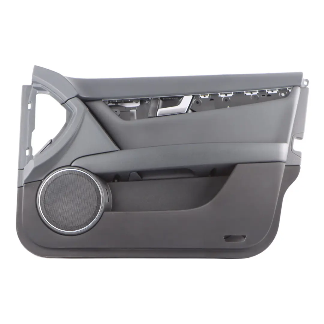 Mercedes W204 Door Card Front Right O/S  Trim Panel Cover Black Cloth Fabric
