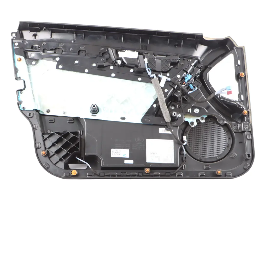 Mercedes W204 Door Card Front Right O/S  Trim Panel Cover Black Cloth Fabric