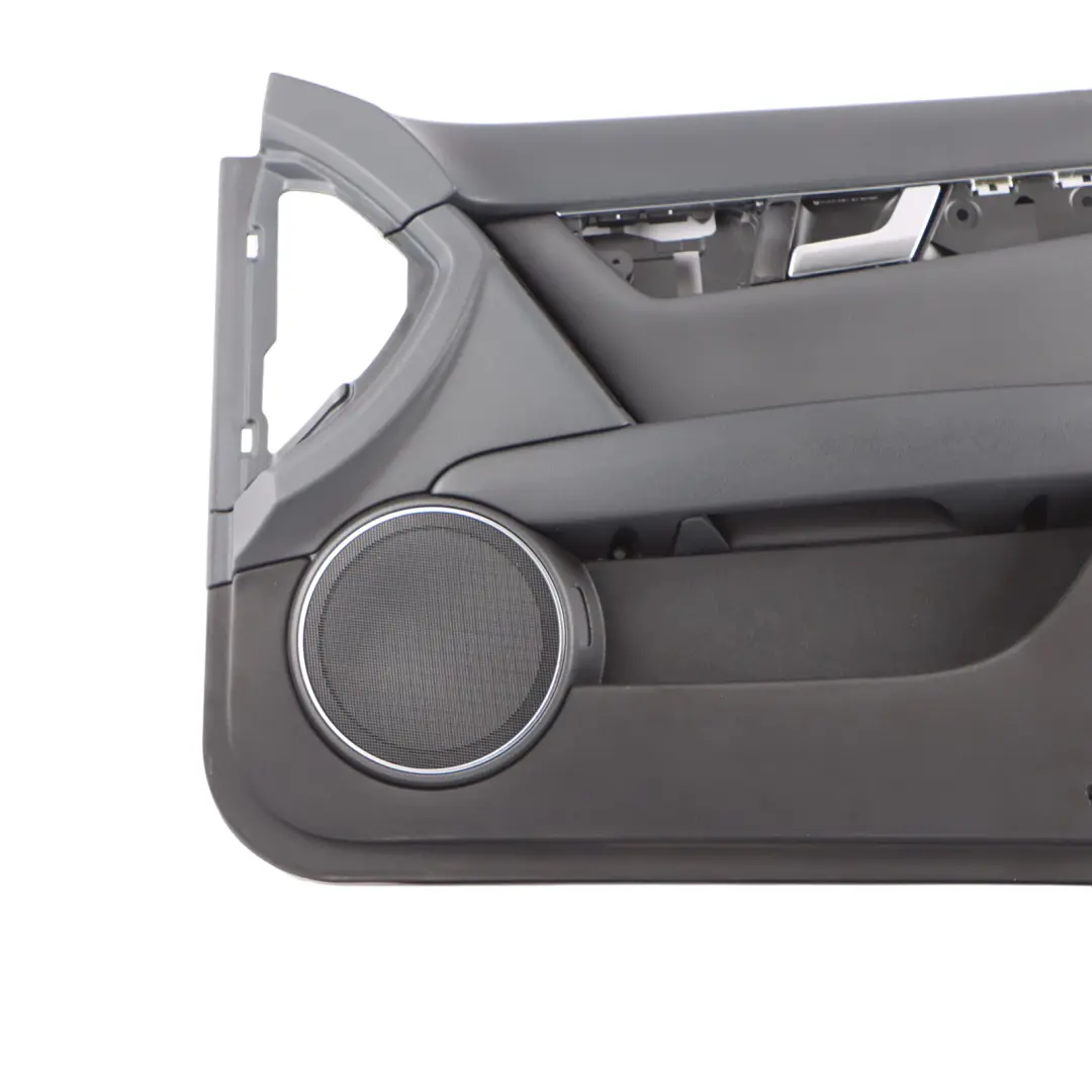 Mercedes W204 Door Card Front Right O/S  Trim Panel Cover Black Cloth Fabric
