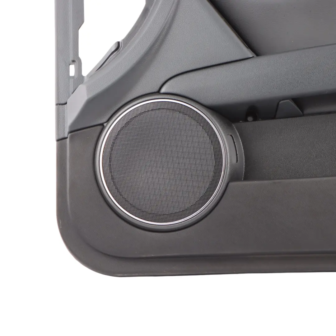 Mercedes W204 Door Card Front Right O/S  Trim Panel Cover Black Cloth Fabric