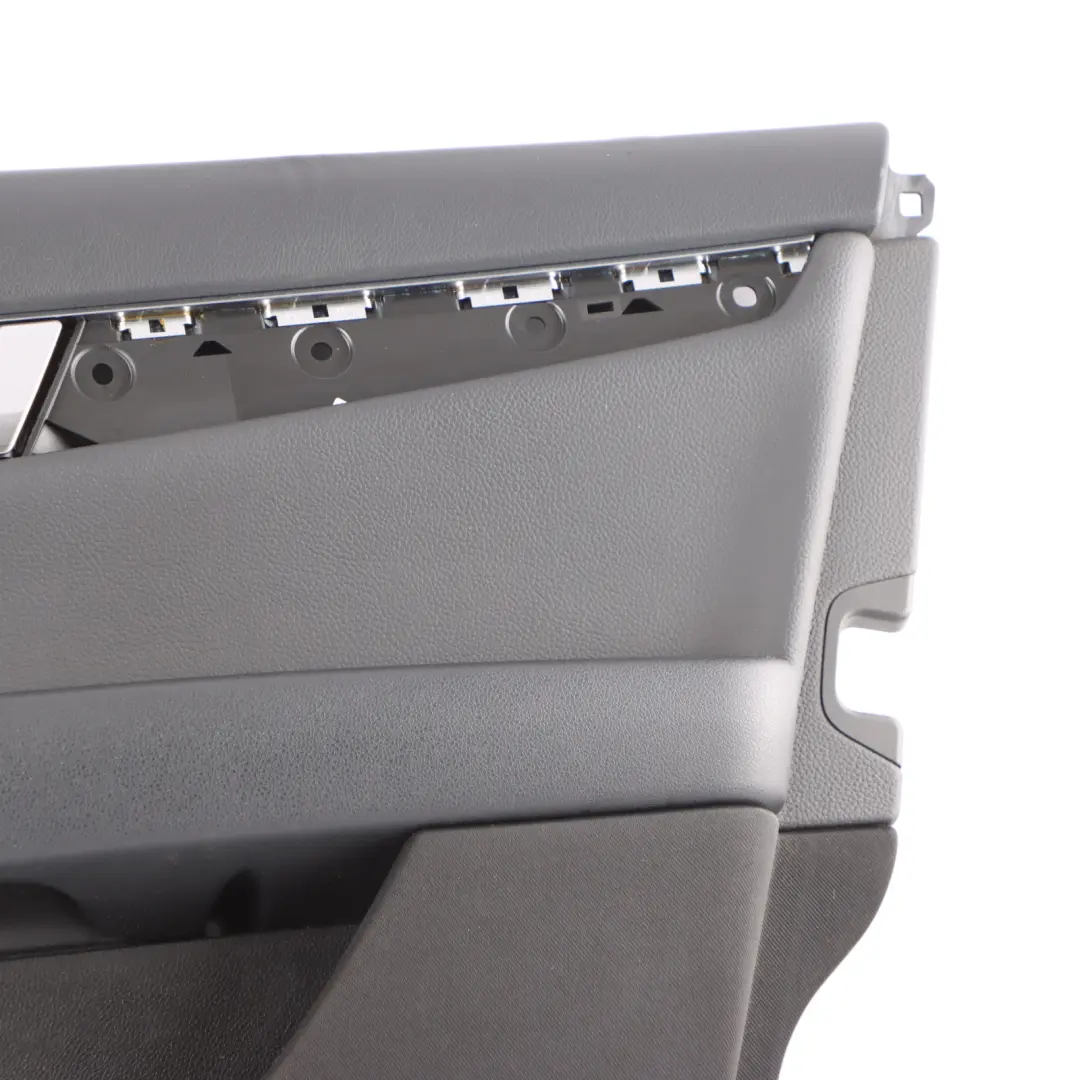 Mercedes W204 Door Card Front Right O/S  Trim Panel Cover Black Cloth Fabric