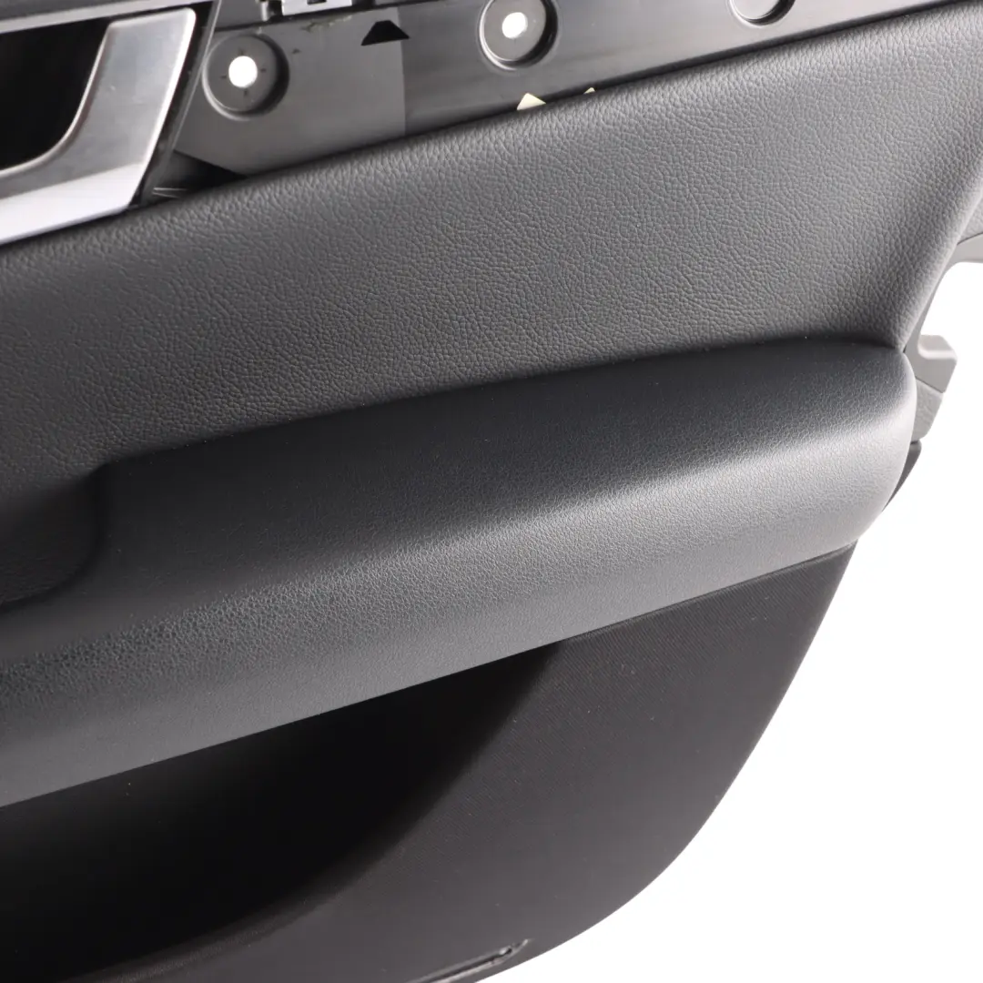 Mercedes W204 Door Card Front Right O/S  Trim Panel Cover Black Cloth Fabric