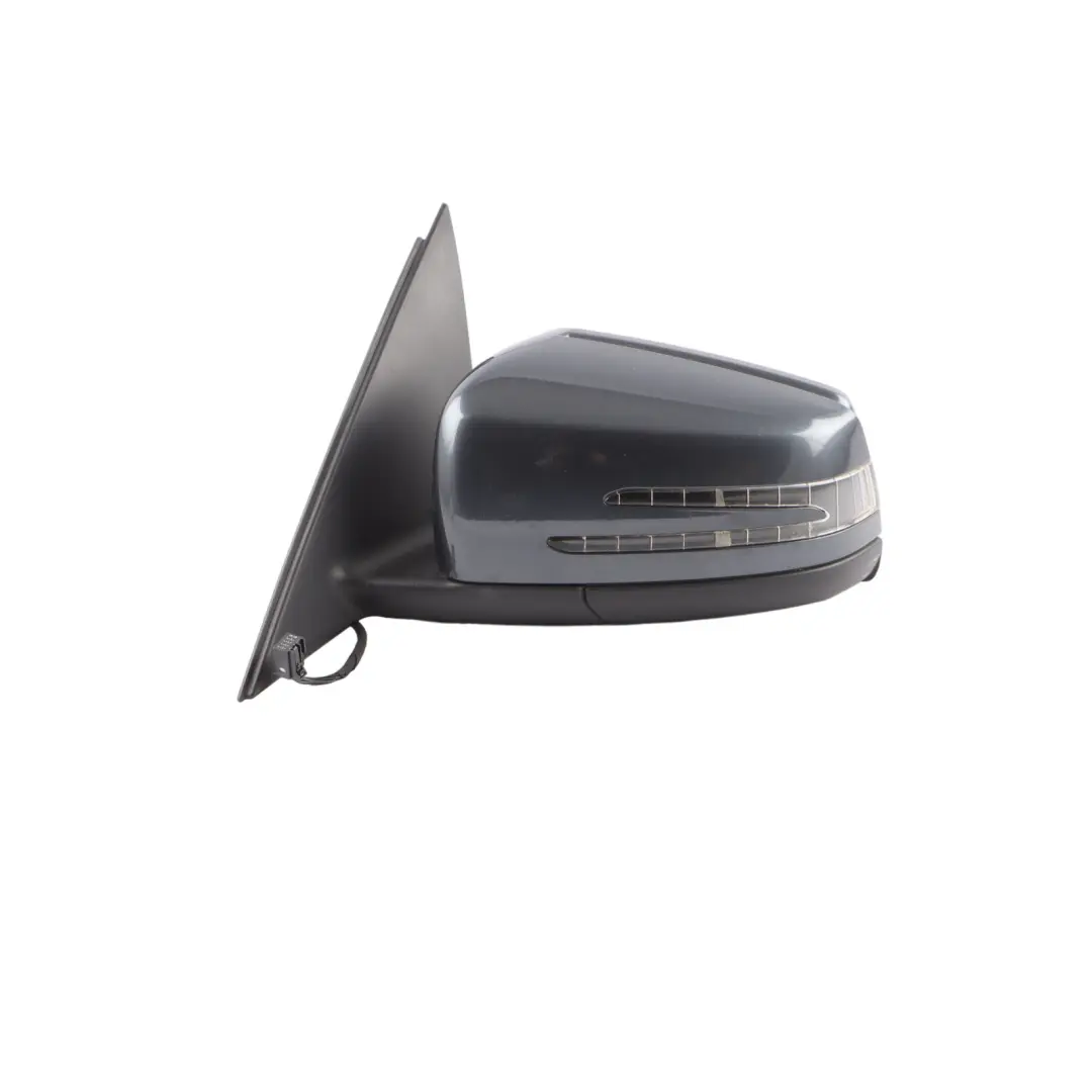 Mercedes W204 Wing Mirror Door Left N/S Auto Dip Tenorite Grey Metallic - 755