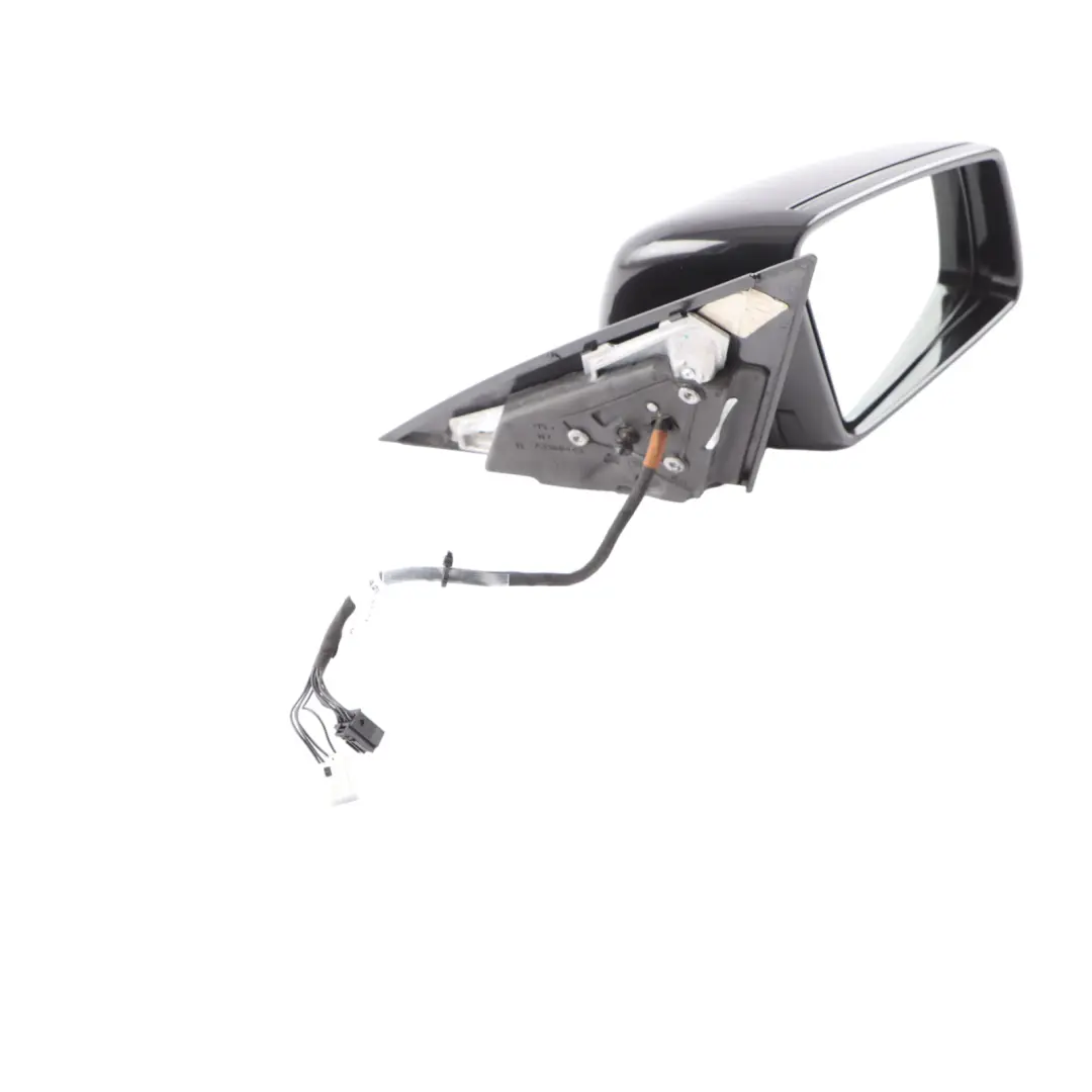 Mercedes W204 Wing Mirror Power Fold Door Right O/S Obsidian Black Metallic 197