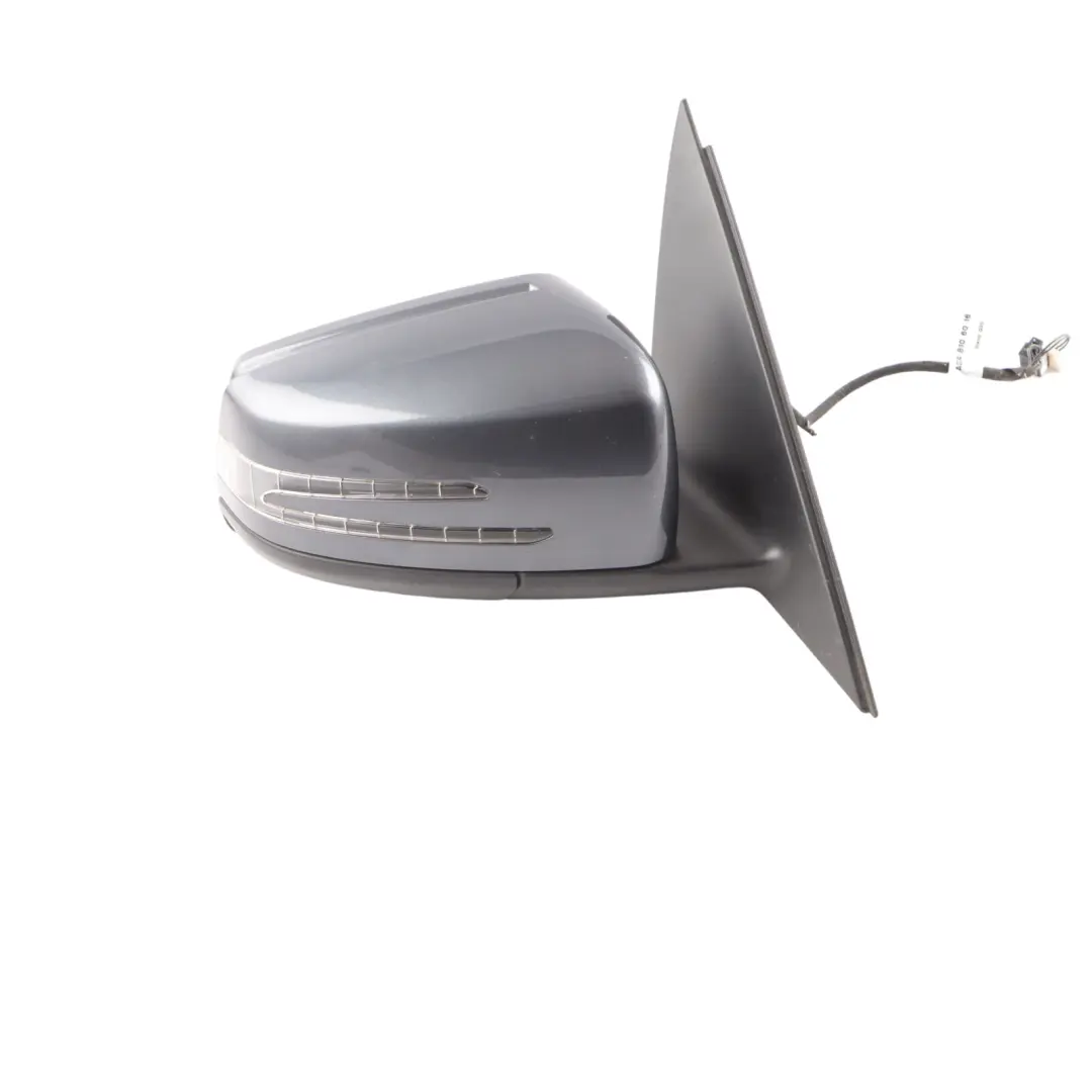 Mercedes W204 Wing Mirror Power Fold Door Right O/S Tenorite Grey Metallic - 755