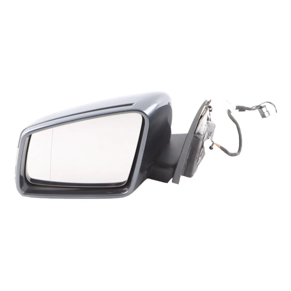 Mercedes W204 Wing Mirror Power Fold Door Left N/S Tenorite Grey Metallic - 755