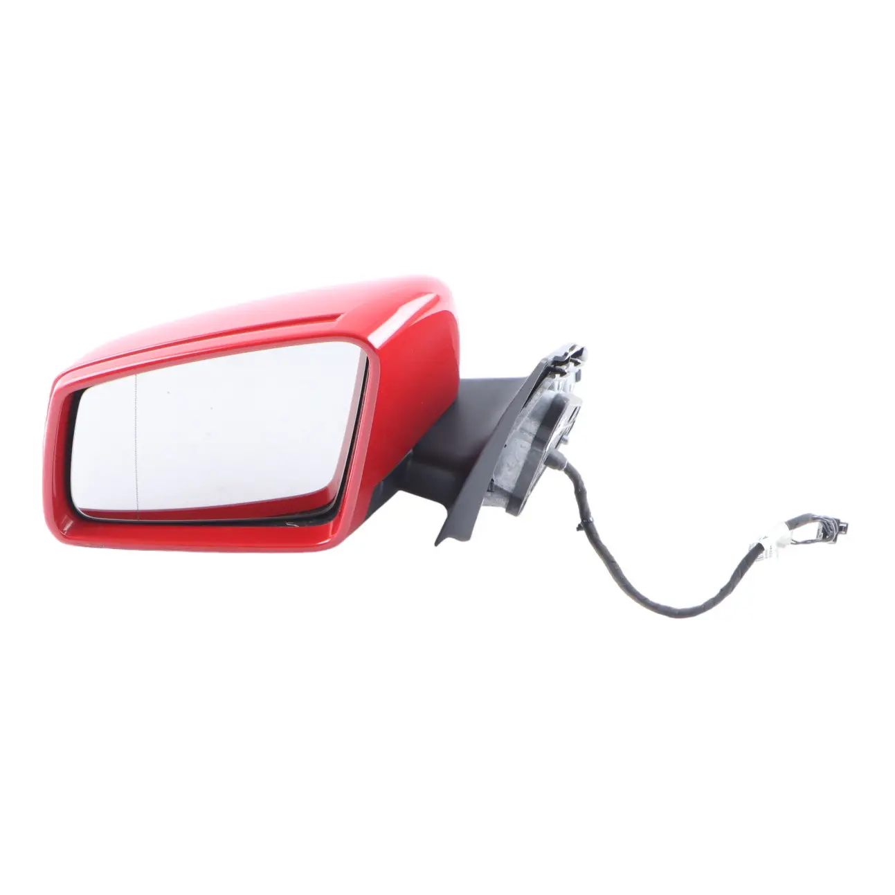 Mercedes W204 Wing Mirror Power Fold Door Left N/S Fire Opal Red 590 A2048103576