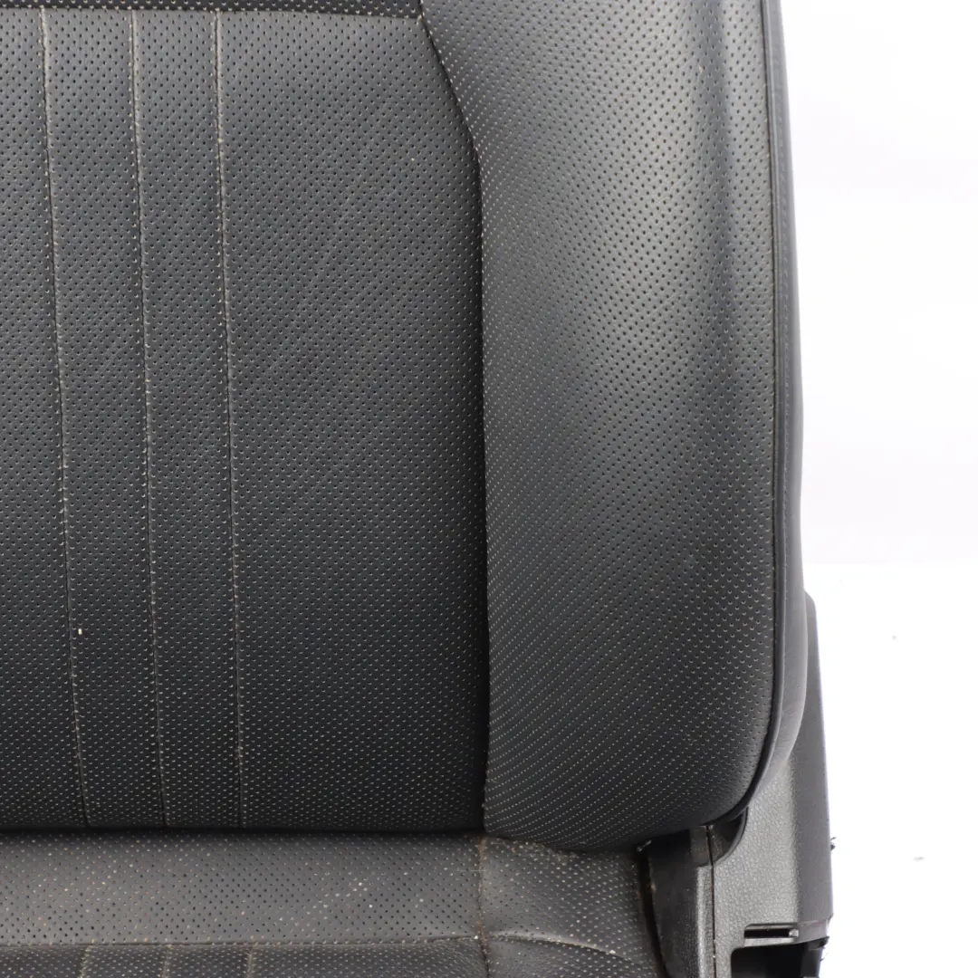 Mercedes C204 Seat Front Left N/S Interior Electric Climatised Leather Black 