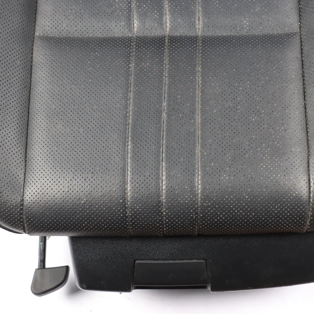 Mercedes C204 Seat Front Left N/S Interior Electric Climatised Leather Black 