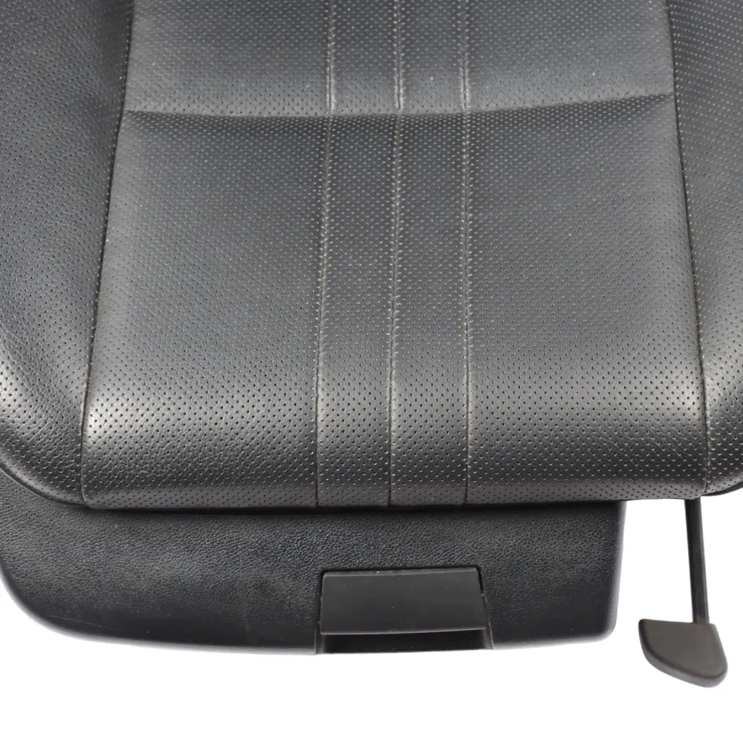 Mercedes C204 Seat Front Right O/S Interior Electric Climatised Leather Black 