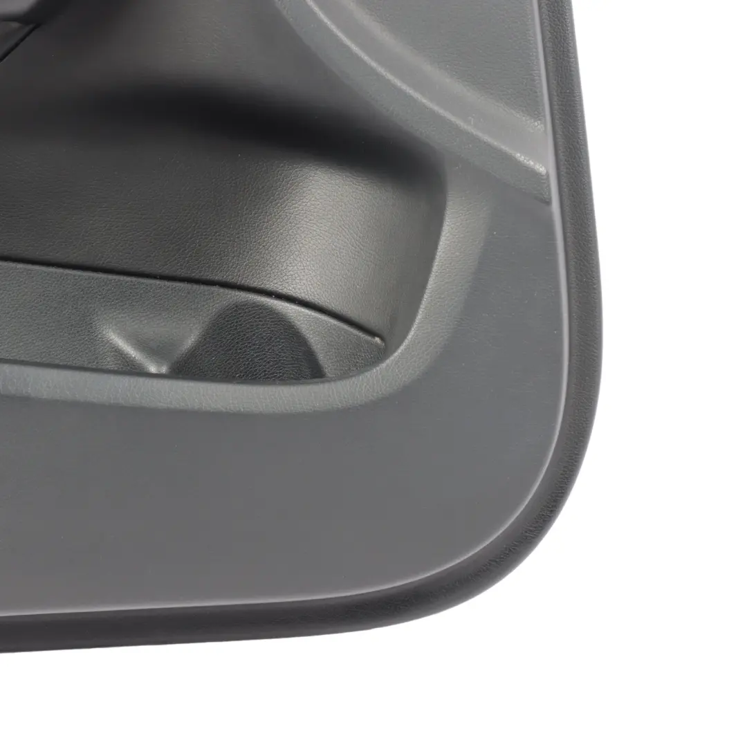 Mercedes W205 Door Card Cover Front Left N/S Trim Panel Black Leather 