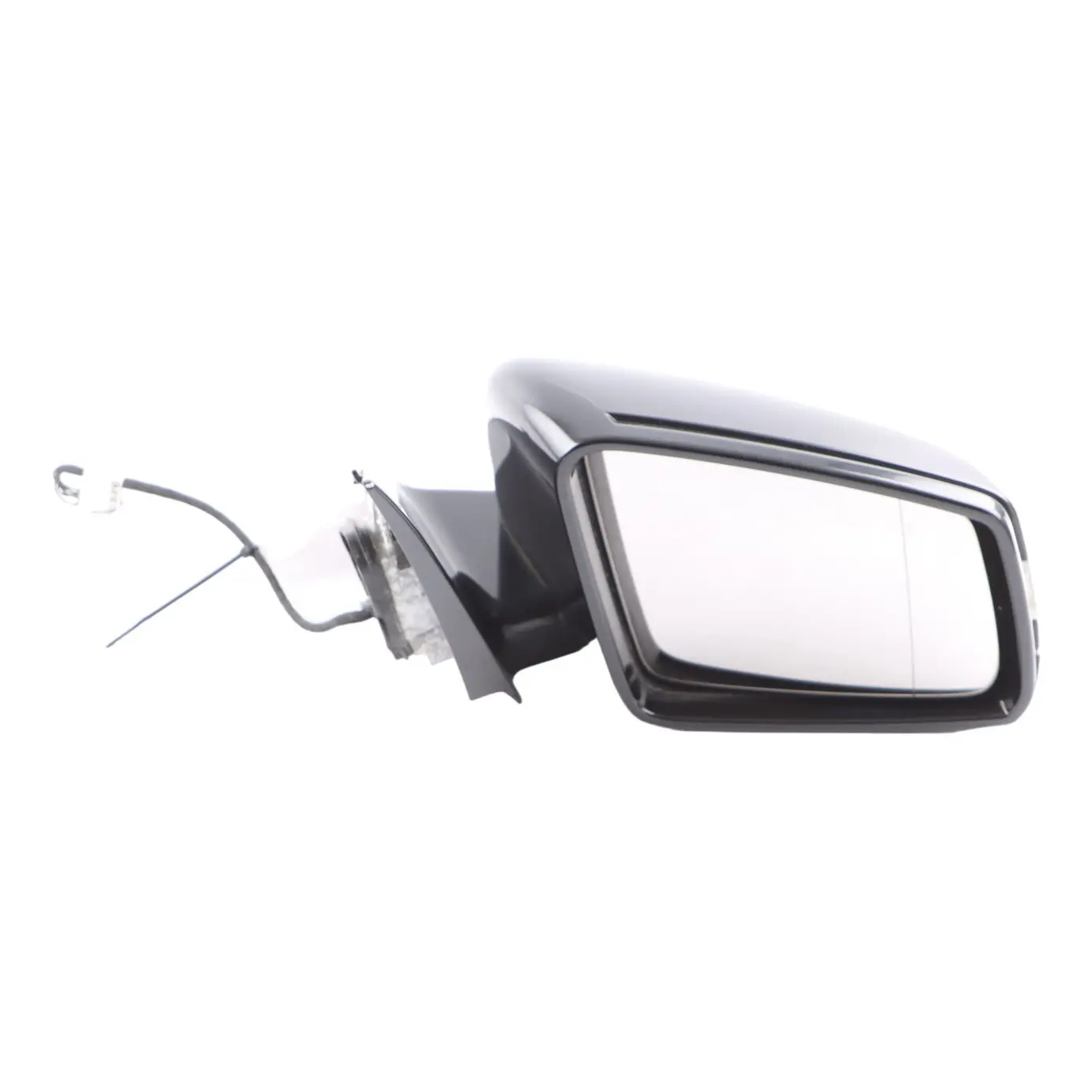 Wing Mirror Mercedes W212 Right O/S Door Iridium Obsidian Black - 197