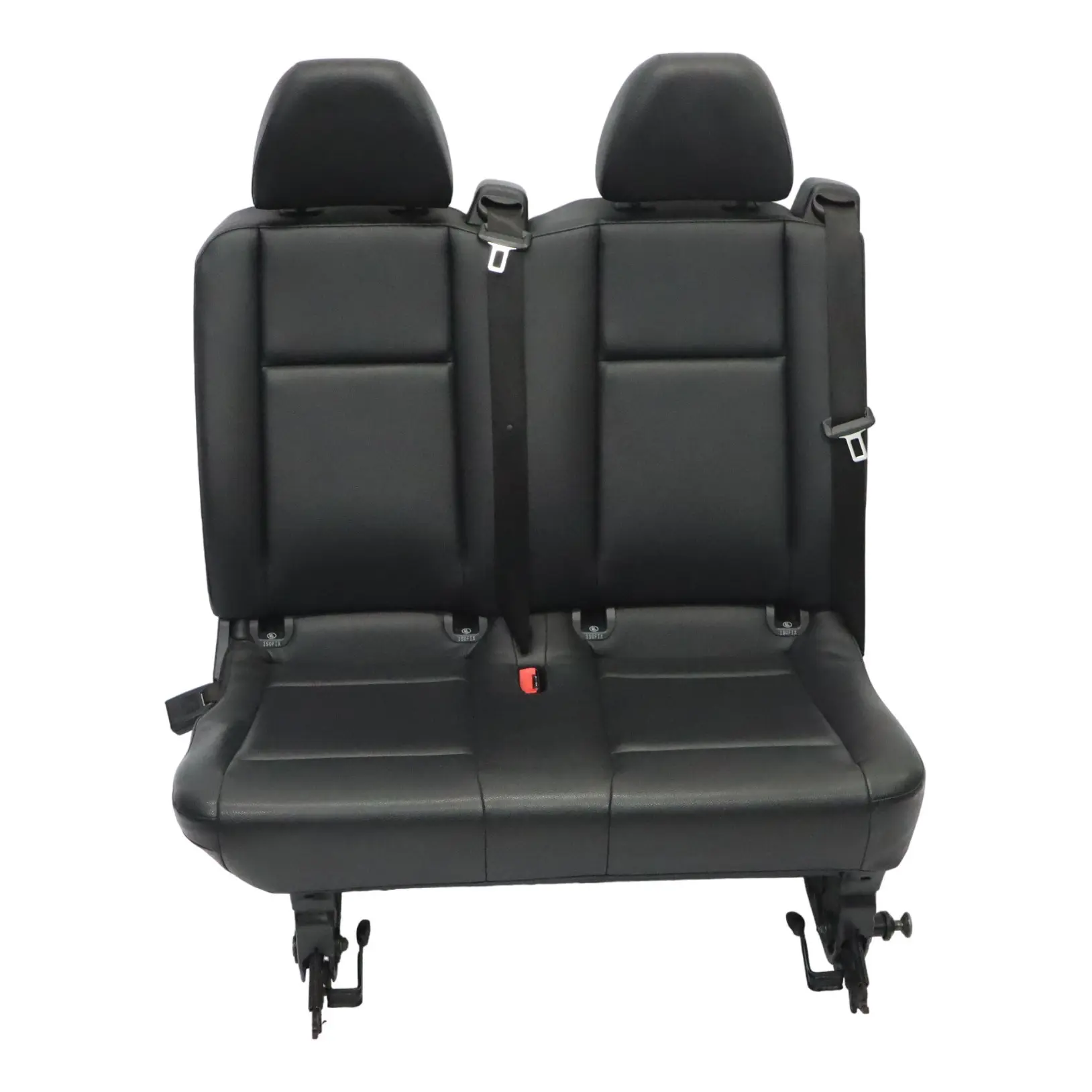 Mercedes Vito W447 Double Bench Rear Seat Leather Leatherette Black