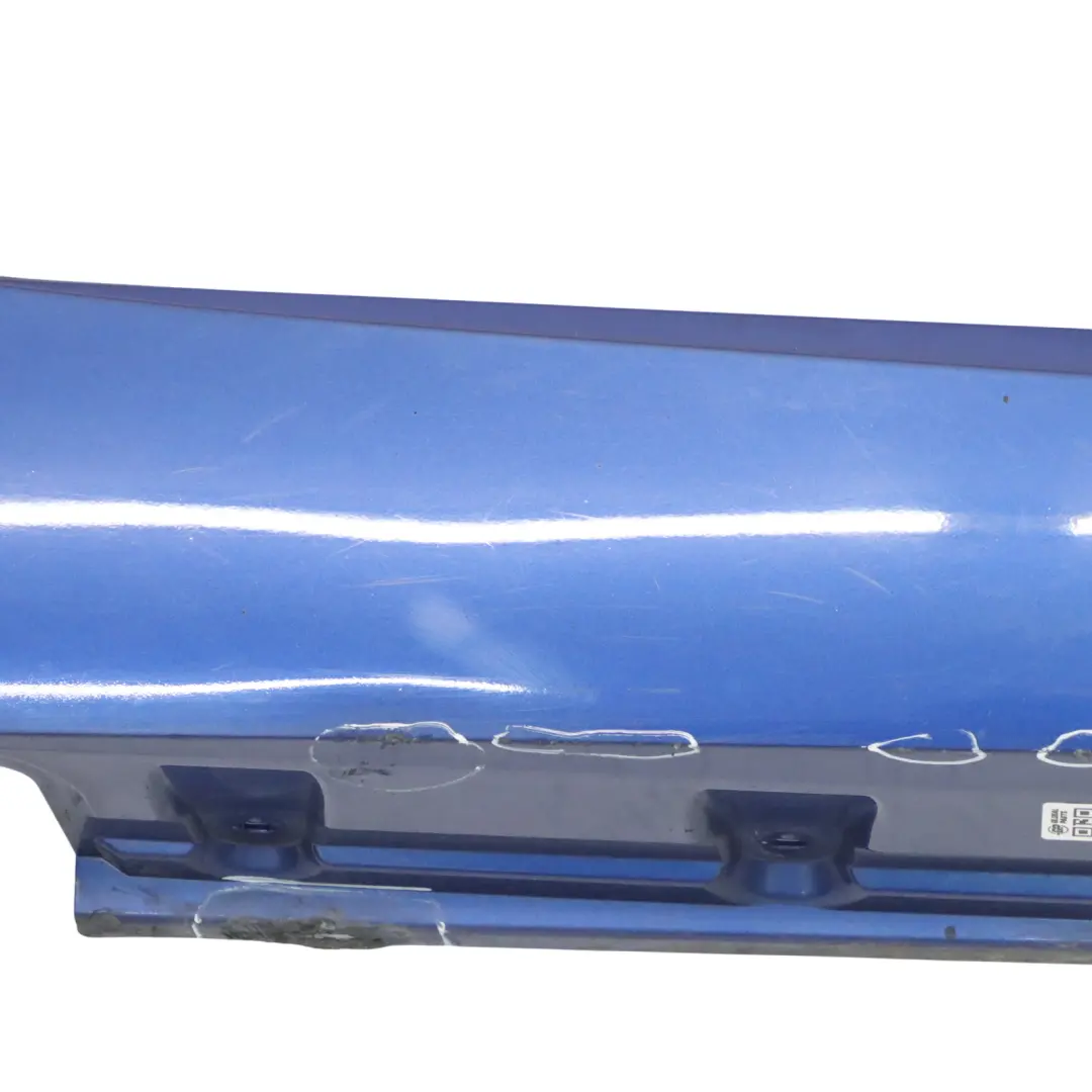 BMW Z4 E85 Side Skirt Right O/S Sill Strip Kick Panel Montegoblau Blue - A51