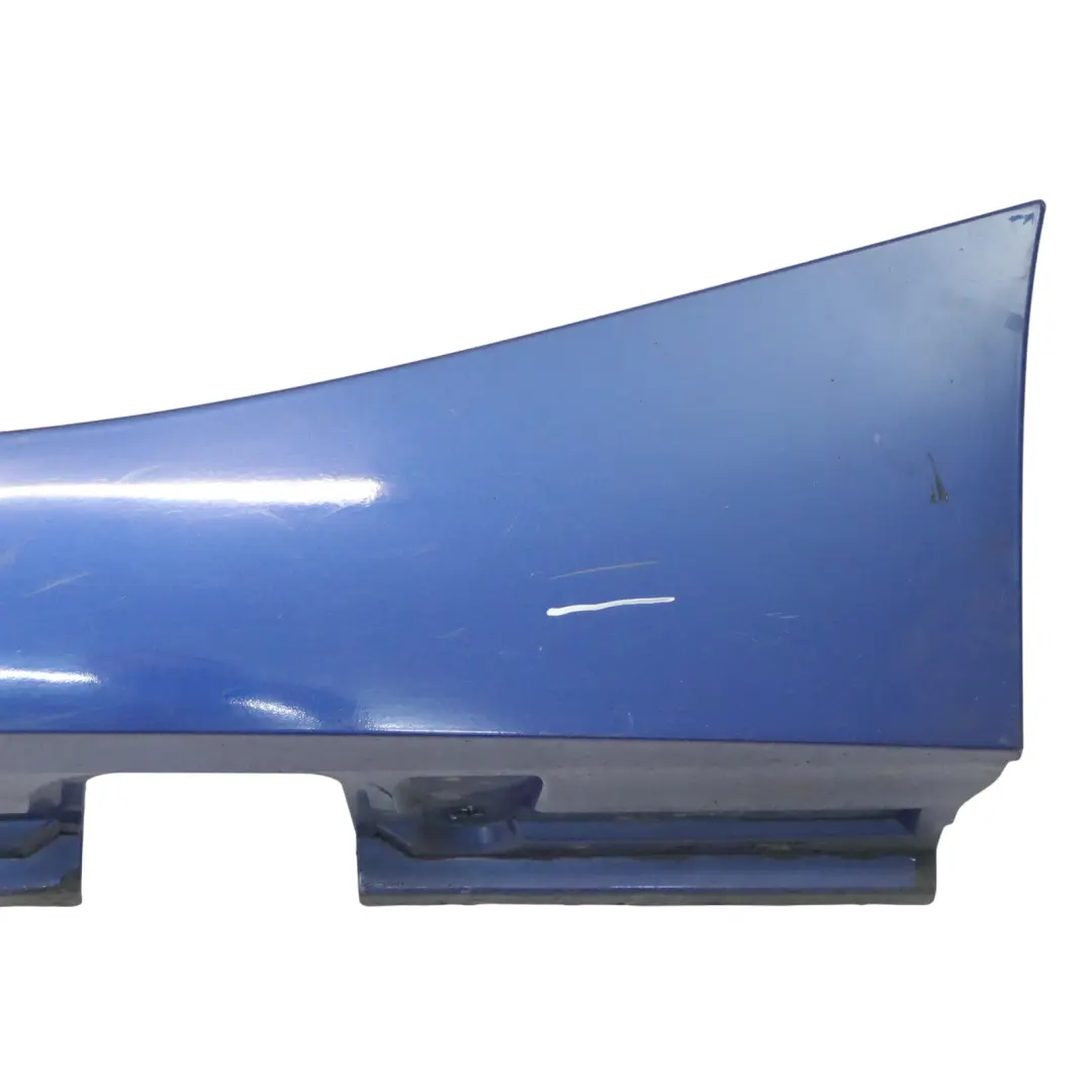 BMW Z4 E85 Side Skirt Right O/S Sill Strip Kick Panel Montegoblau Blue - A51