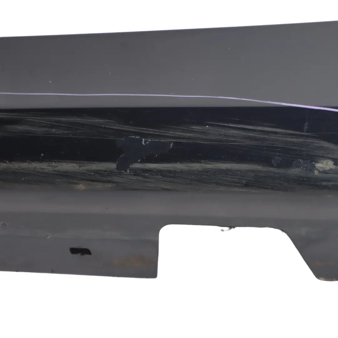 BMW E90 Sill Strip Side Skirt Left Panel N/S E91 Monacoblau Blue Metallic - A35