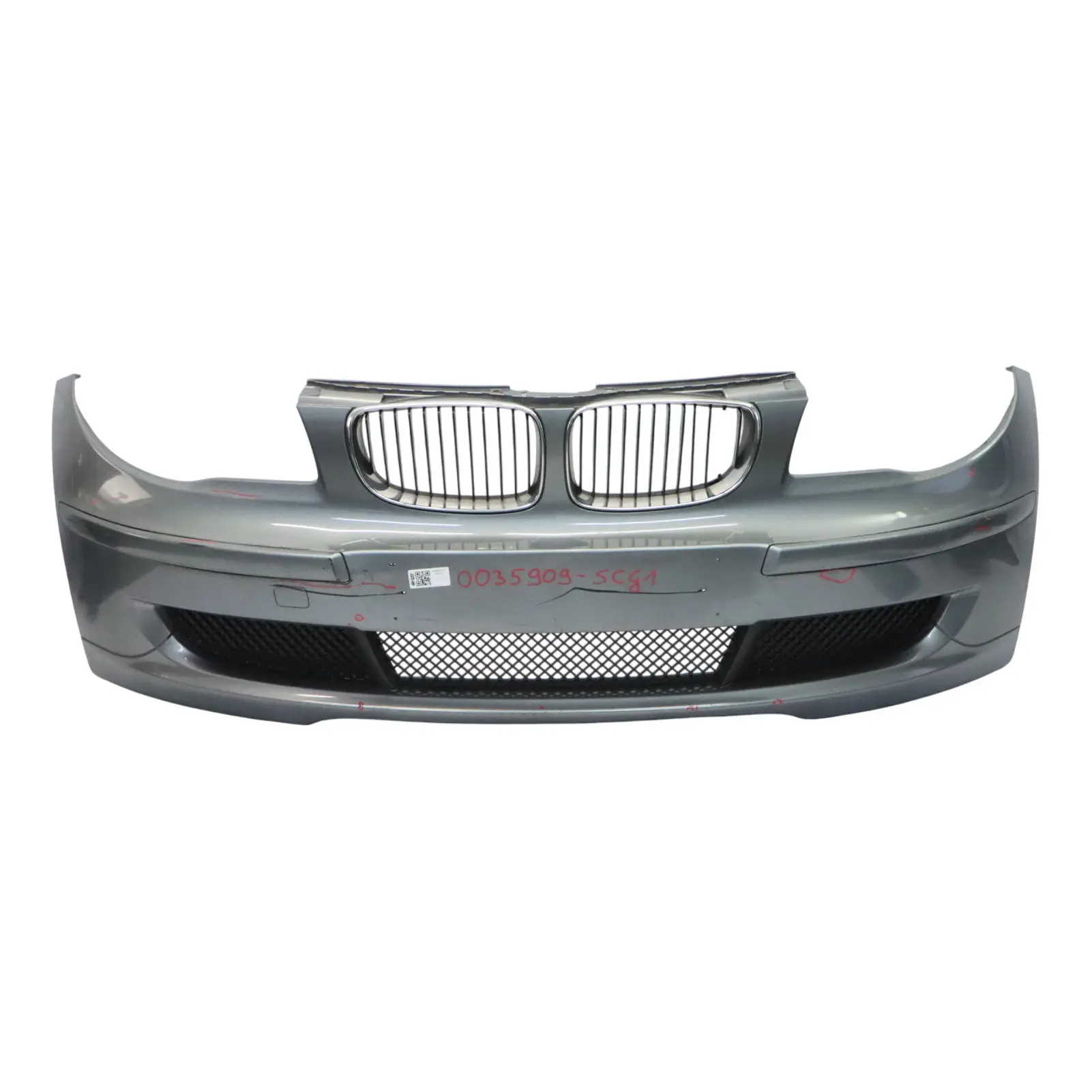 BMW E81 E87 LCI Front Bumper Trim PDC Spacegrau Space Grey Metallic - A52