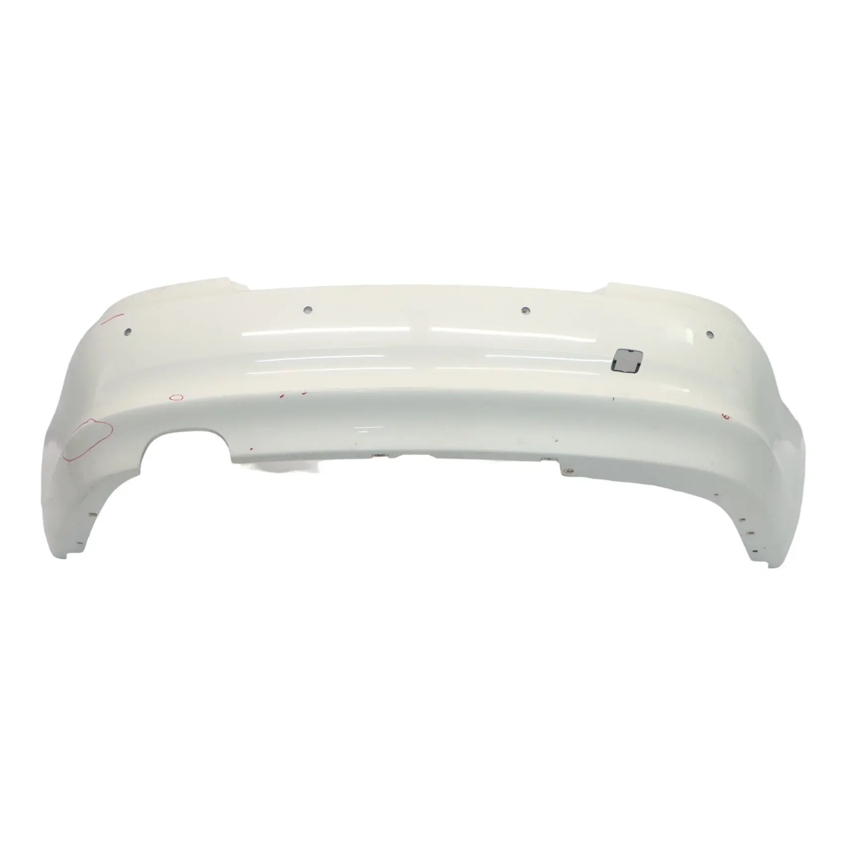 BMW E82 E88 Trim Panel Rear Bumper Alpinweiss Alpine White - 300