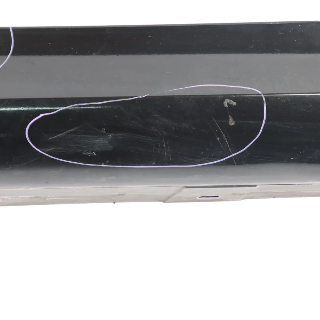 BMW E90 LCI M Sport Sill Strip Side Skirt Left N/S Black Sapphire Metallic - 475