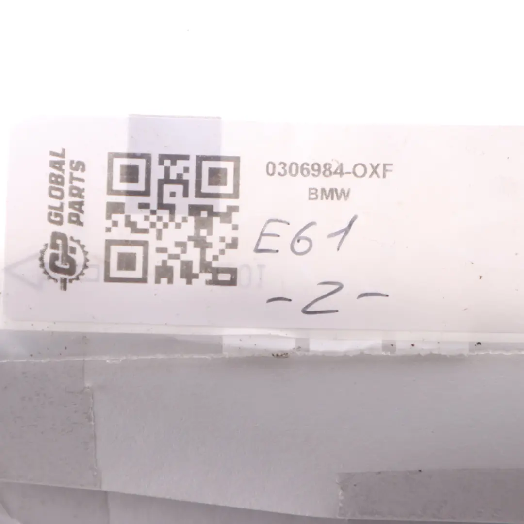 BMW E61 Towing Eye Flap Touring Rear Bumper Oxford Green Metallic - 430