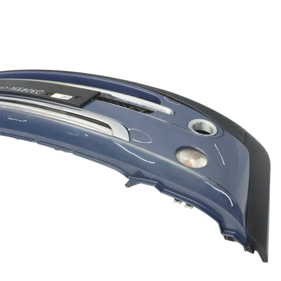 Mini Cooper R50 R52 Complete Front Bumper Panel Cool Blue Metallic - A27