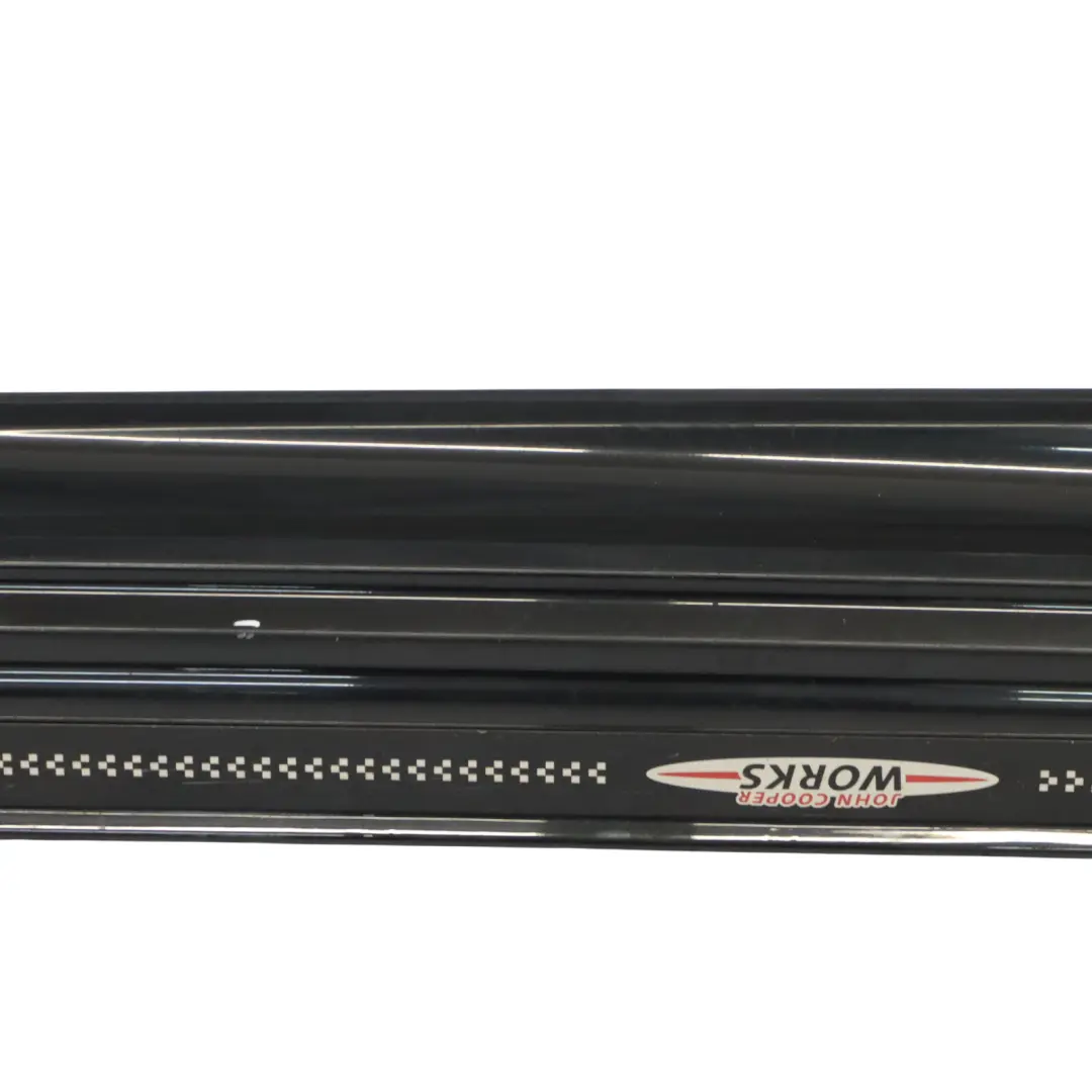 Mini R56 R57 JCW Side Skirt Right O/S Sill Side Trim Midnight Black Metallic A94