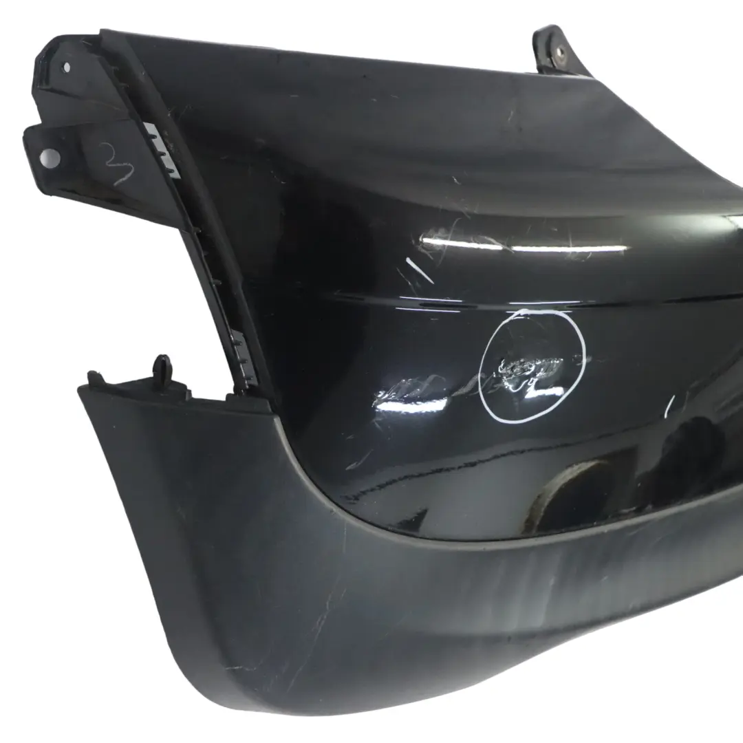 Mini R56 R57 Rear Bumper Trim Panel Midnight Black Metallic - A94