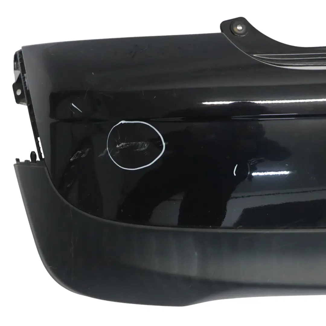 Mini R56 R57 Rear Bumper Trim Panel Midnight Black Metallic - A94