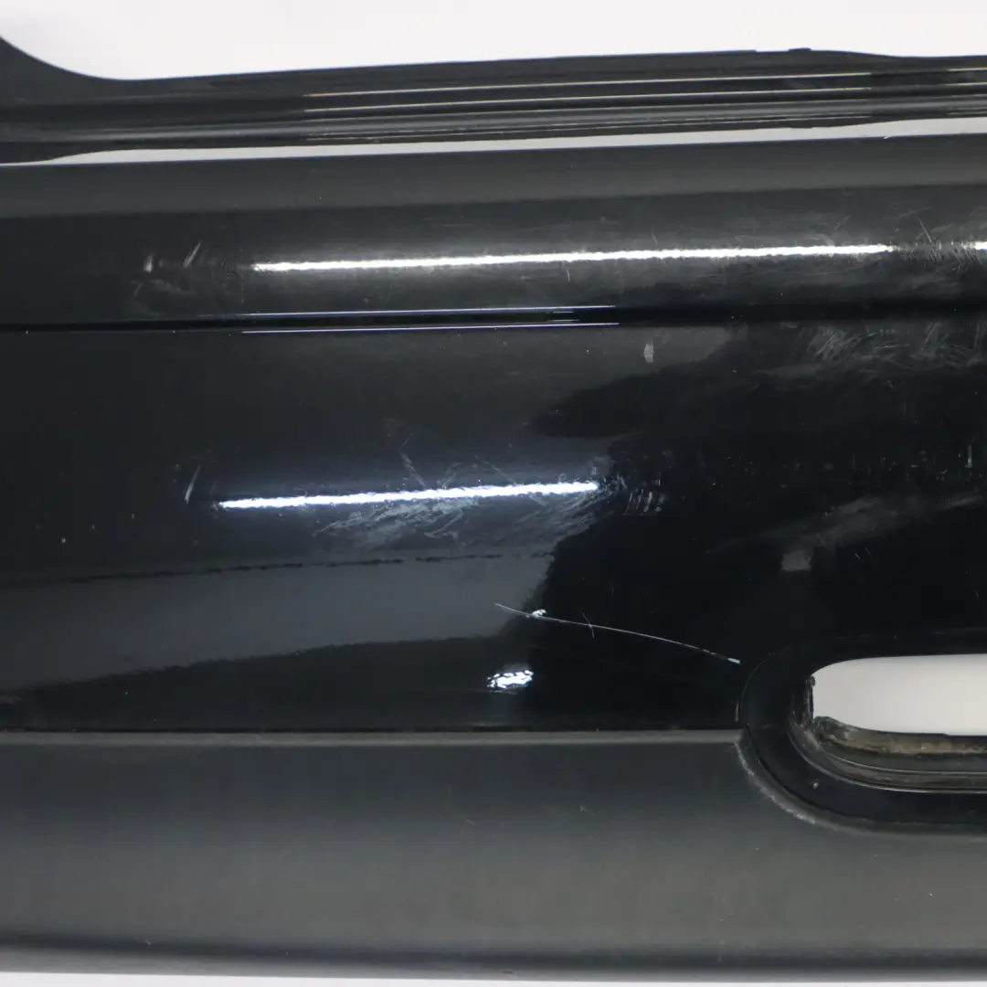 Mini R56 R57 Rear Bumper Trim Panel Midnight Black Metallic - A94