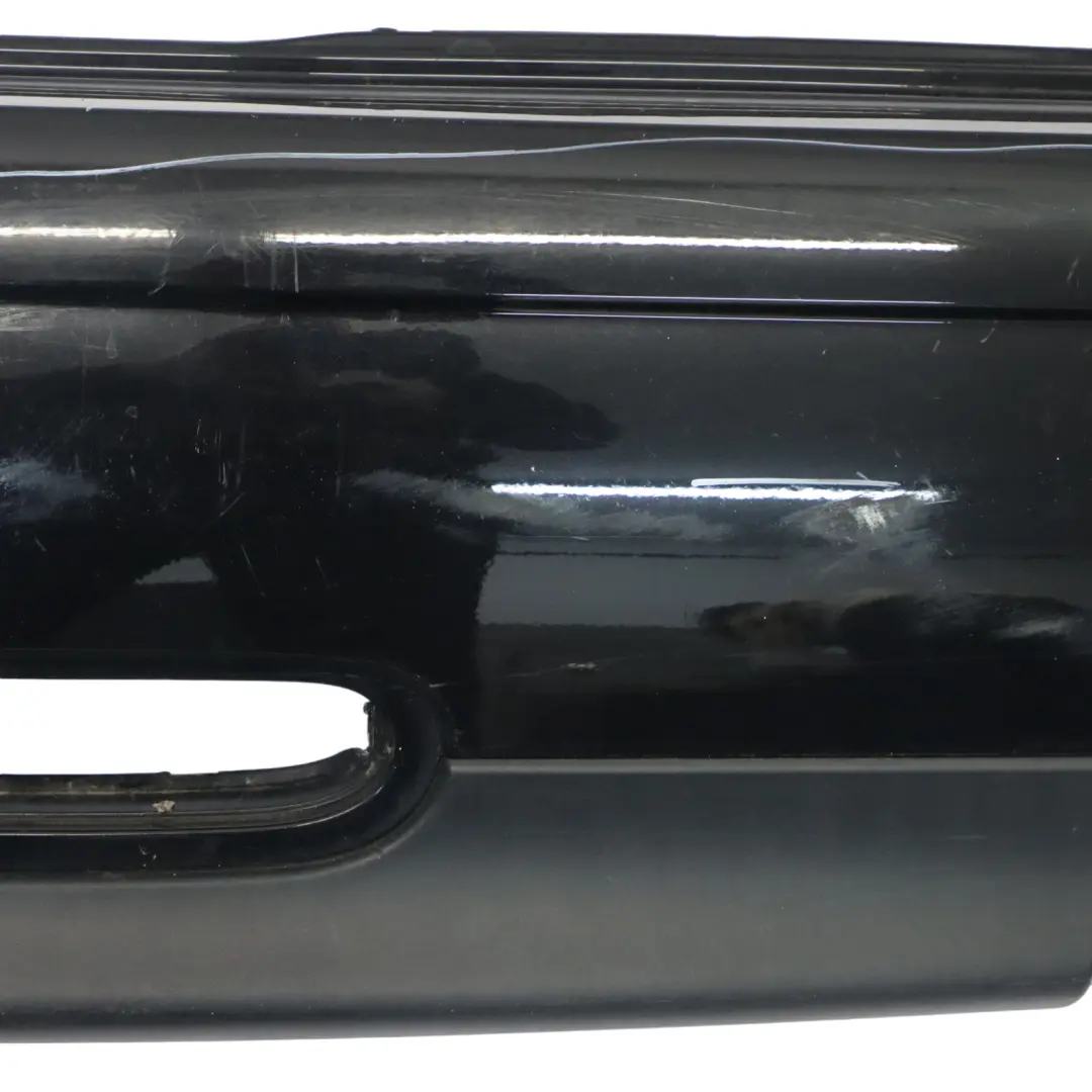 Mini R56 R57 Rear Bumper Trim Panel Midnight Black Metallic - A94