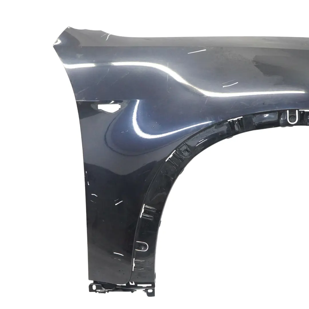 Side Wing Panel BMW X5 E70 Front Right O/S Fender Carbonschwarz Black - 416