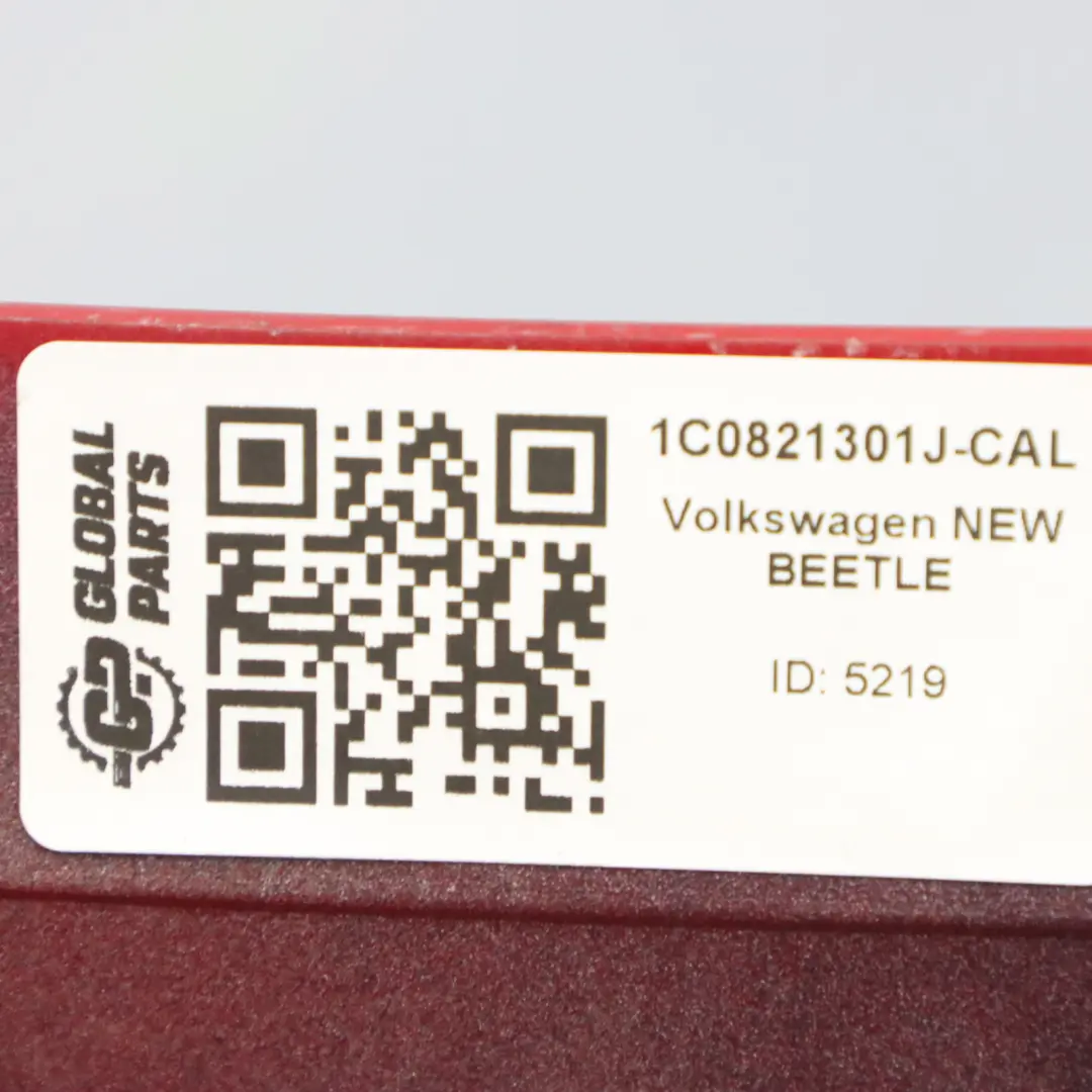 Volkswagen VW New Beetle Panel de ala Trasero Izquierdo Lado Salsa Rojo - A3H