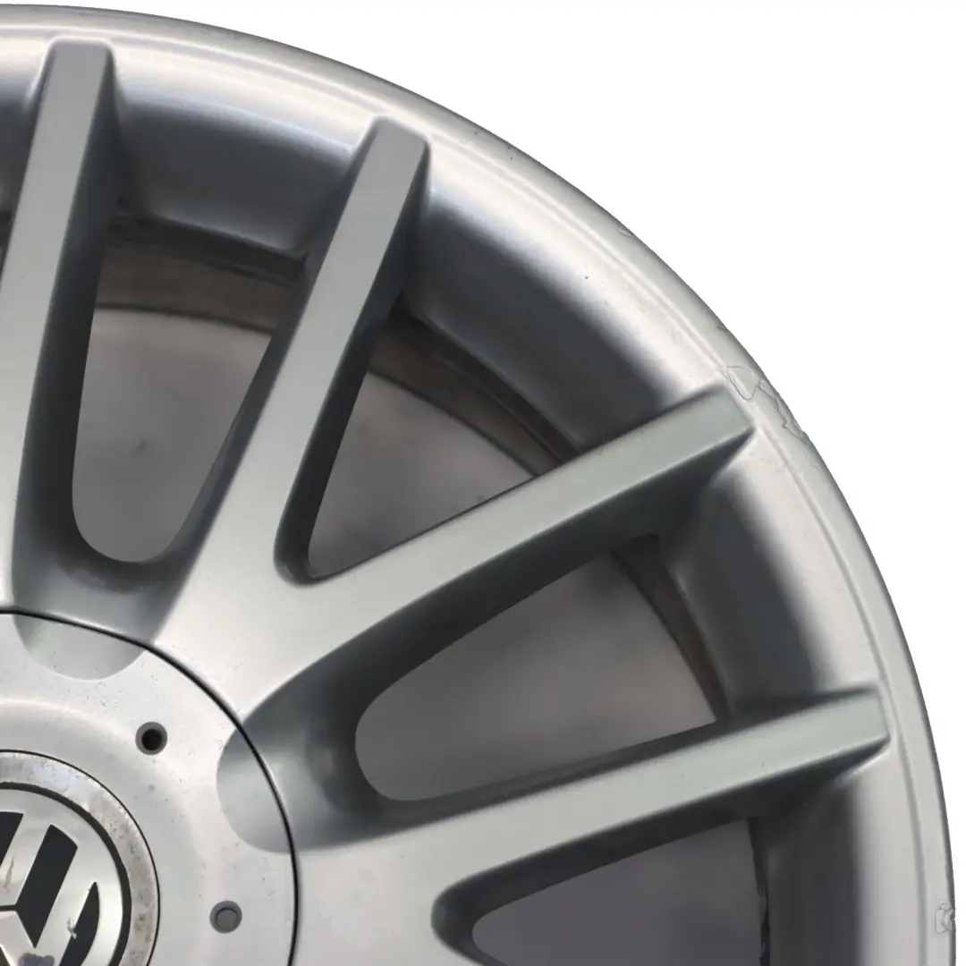 VW Volkswagen Golf Mk5 Mk6 Silver Wheel Alloy Rim 17" ET:54 7J 1K0601025AN