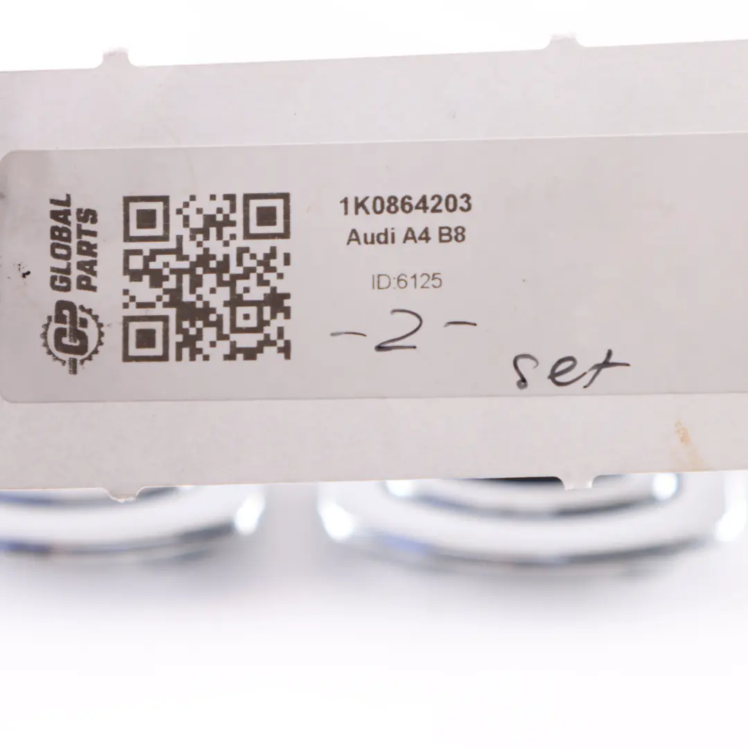 Audi A4 B8 A5 8T Kofferraumschloss Haken Chrom Set x4 1K0864203