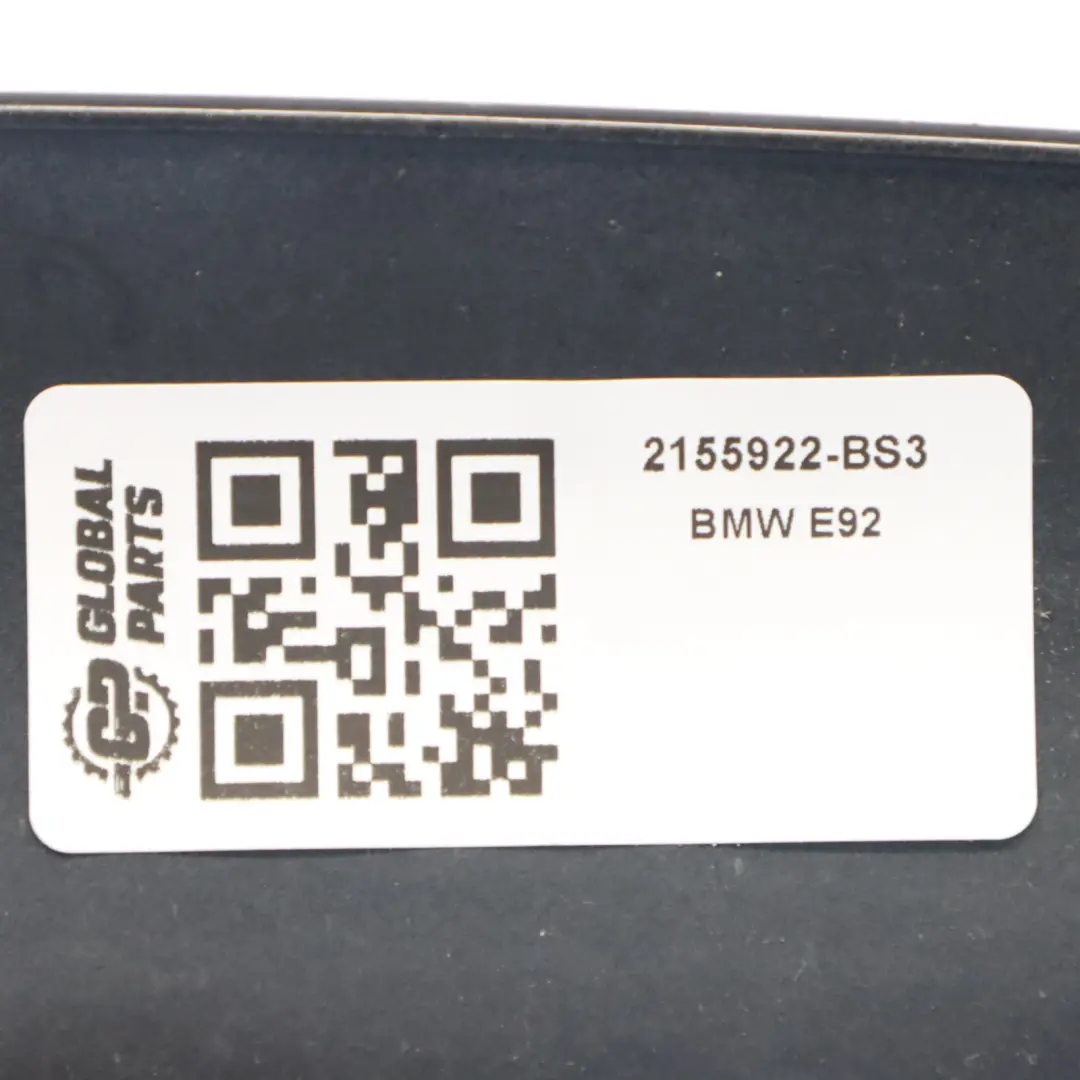 BMW E92 Panel Lateral Guardabarros Delantero Derecho Black Sapphire - 475