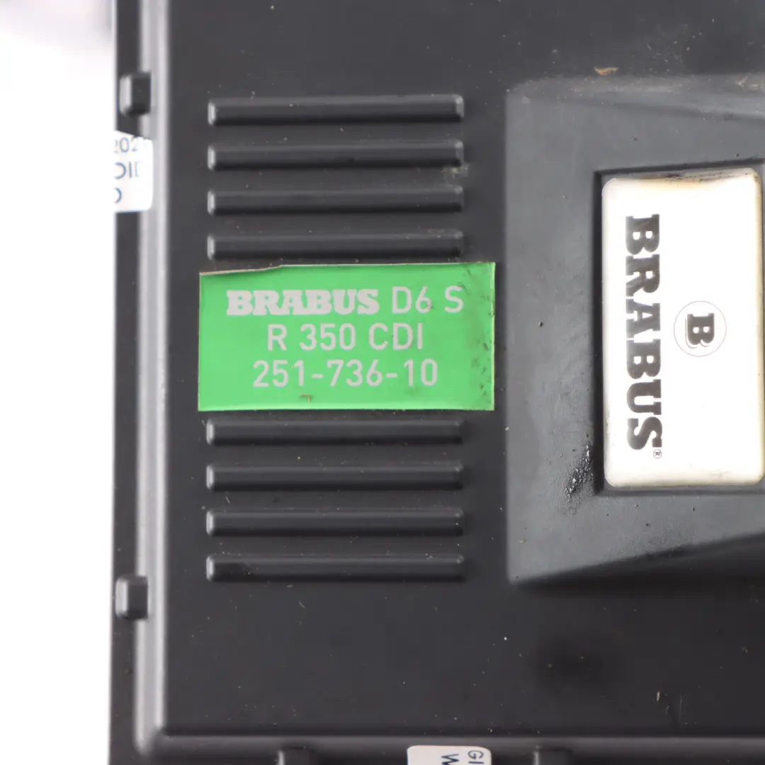 Mercedes W251 R350 CDI Power Box Upgrade Module Wiring Brabus OM642 Diesel