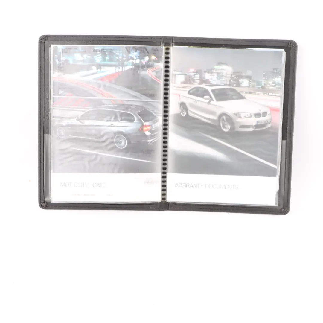 BMW E90 E91 Service Booklet Book Owner's Handbook Case Wallet Set