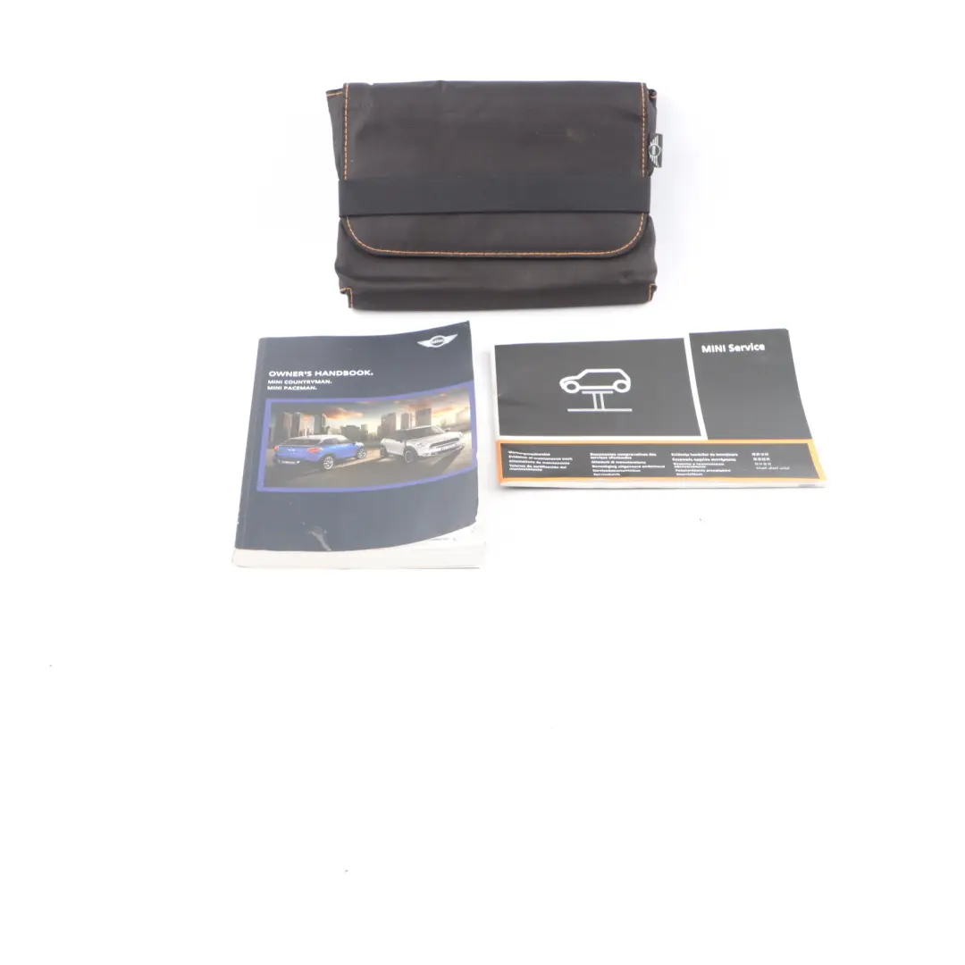 Mini Countryman R60 Service Booklet Owner's Handbook Pouch Case Wallet Set