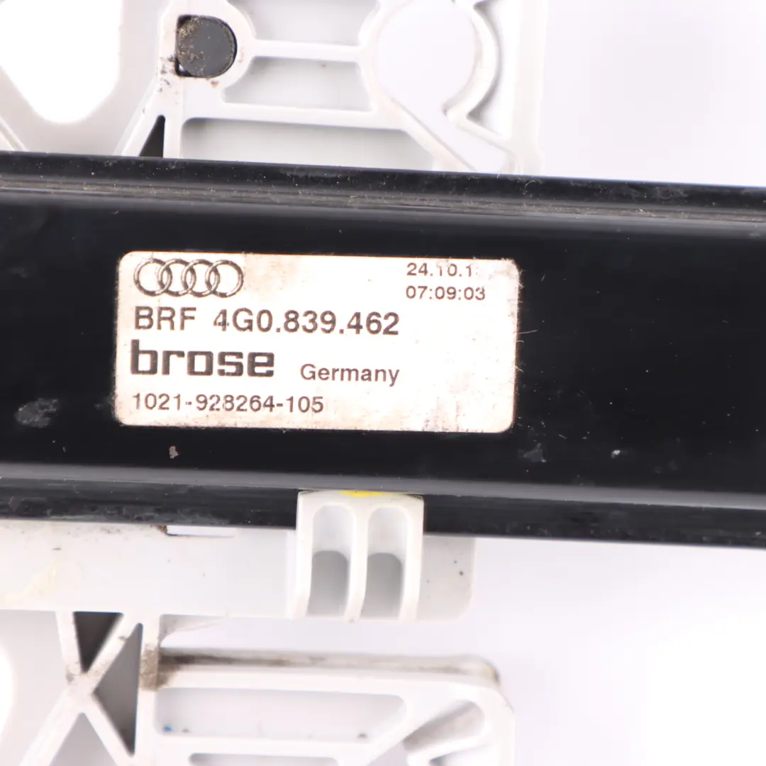 Audi RS6 C7 Window Lifter Door Rear Right O/S Regulator Motor 4G0839462