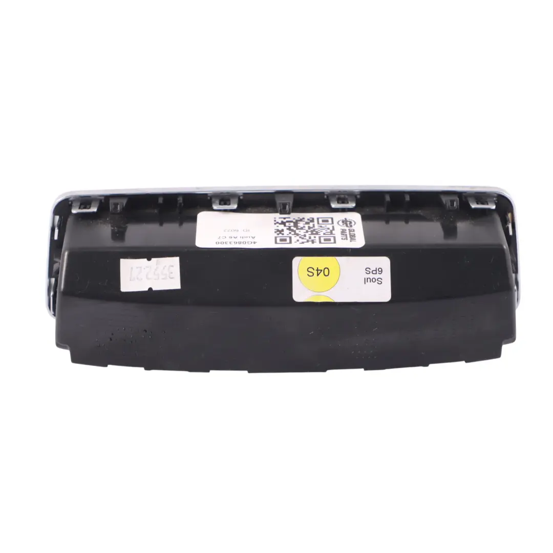 Audi A6 C7 Consola Central Compartimento Caja Trasera Negro 4G0863300