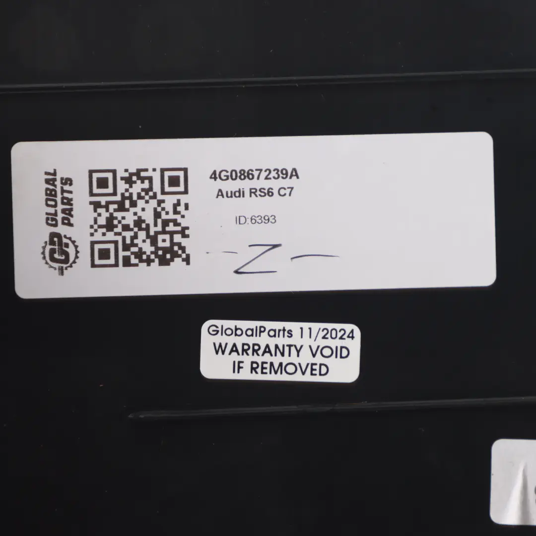 Audi RS6 C7 B Pillar Column Interior Trim Lower Panel Left N/S 4G0867239A