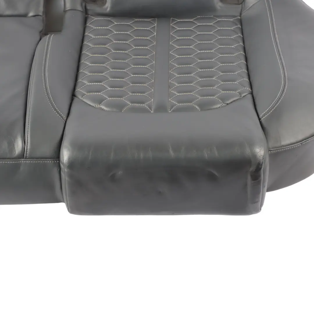 Audi RS6 C7 Rear Seat Bench Black Leather 4G0885405EA